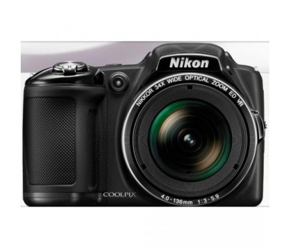 Nikon L830 Coolpix Digital Camera + Case +  Memory Card 8 GB - Black